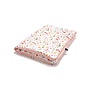 MEDIUM BLANKET- FRENCH RIVIERA GIRL - POWDER PINK