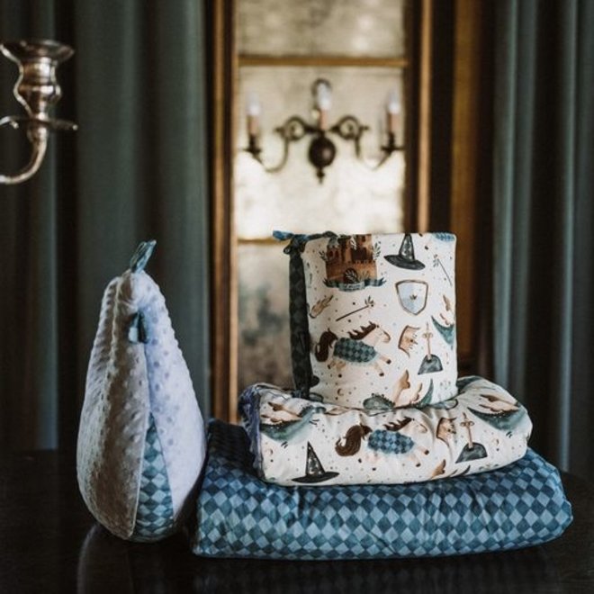 TODDLER WARM BLANKET-PRINCE -WIND BLUE