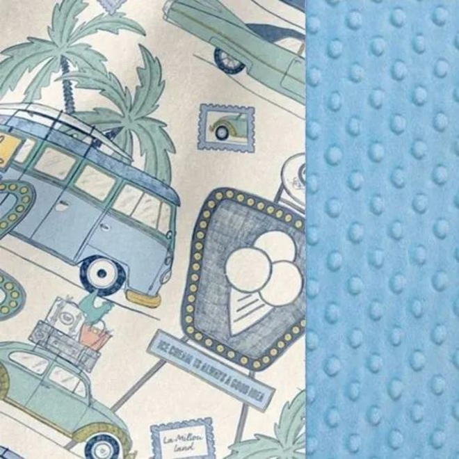 MEDIUM BLANKET-ROUTE 66 COLOUR-SKY
