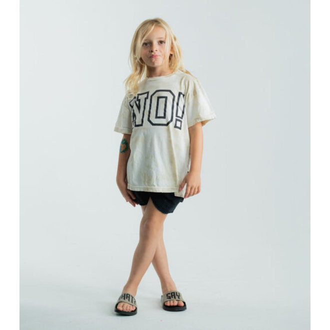 OVERSIZED NO! T-SHIRT WHITE