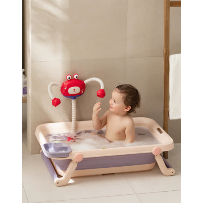 BC BABYCARE ELECTRIC SHOWER WATER TOY CRAB