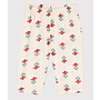 BABIES' PATTERNED COTTON GAUZE TROUSERS