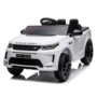 Land Rover Discovery with Open Doors and Remote Control 12V Licensed White