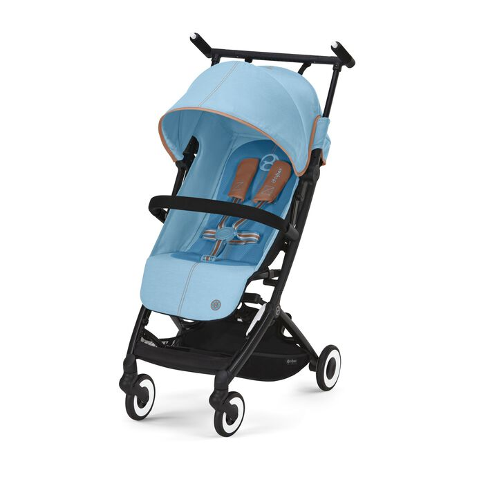  gb Pockit+ All City, Ultra Compact Lightweight Travel Stroller  with Front Wheel Suspension, Full Canopy, and Reclining Seat in Night Blue  : Baby