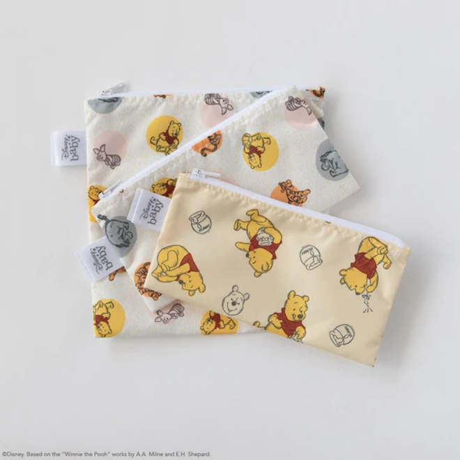Bumkins - Reusable Snack Bag 3Pk - Winnie The Pooh