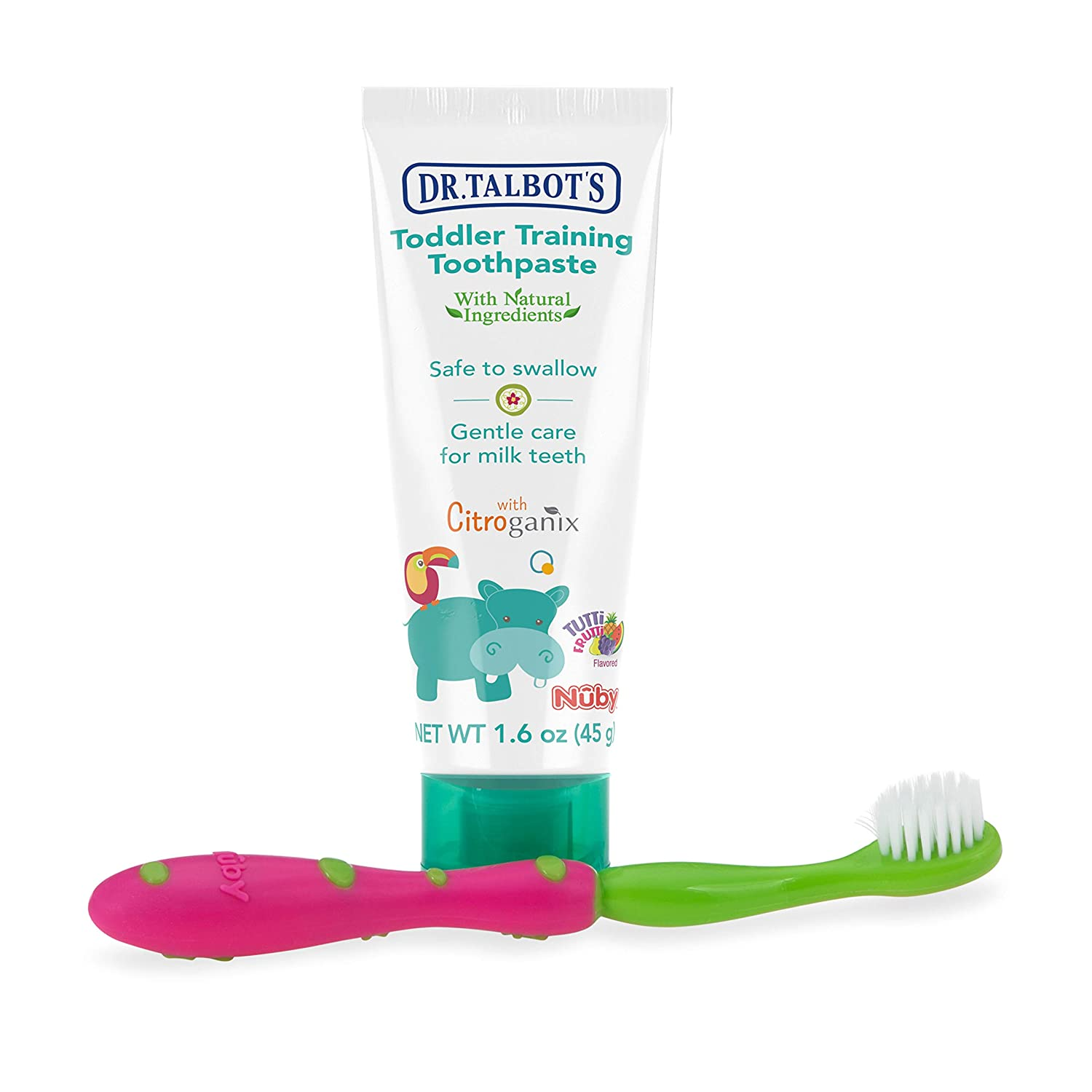 DR.TALBOT'S TODDLER TOOTHPASTE W/TOOTHBRUSH - Moda Kids