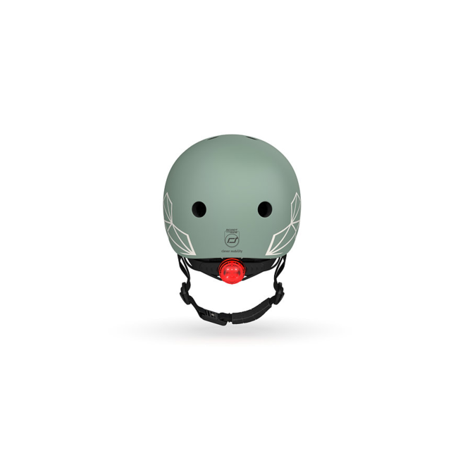 Scoot & Ride: XXS-S Helmet - Green Lines