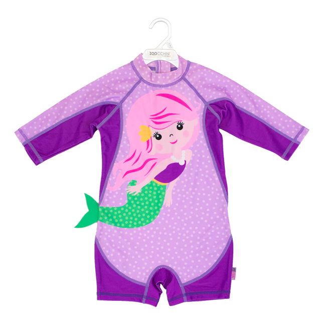 UPF50+ One Piece Surf Suit Mermaid