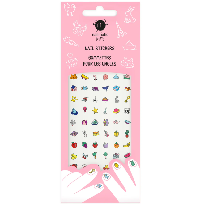 Nailmatic Kids - Stickers for kids - Happy Nails