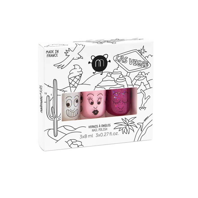 Nailmatic Kids- Set of 3 nail polishes – Las Vegas