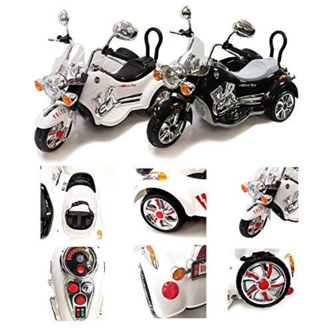Motorcycle 12V Electric 2 Seater Ride On Bike