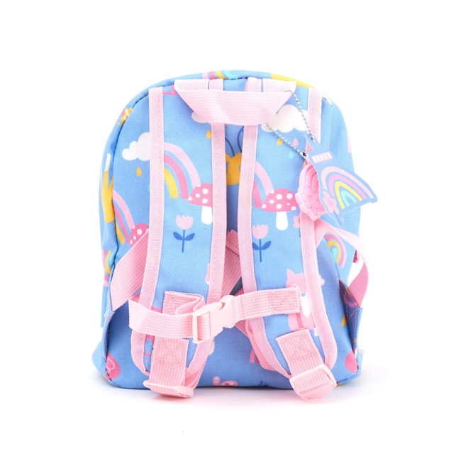 Mini Backpack with Rein - Rainbow Days