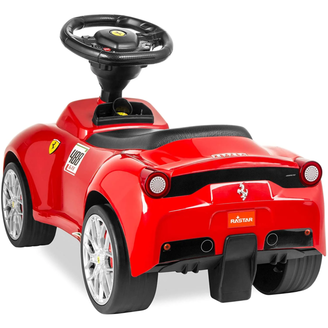 Ferrari 488 GTE Toddler Baby Walker Pedal Racer Car Foot to Floor, Licensed