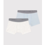 BOYS' STAR COTTON BOXER SHORTS - 2-PACK