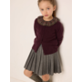 SKIRT JAIS DARK GREY CHINE