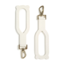 Stroller Hooks WHITE (GOLD)