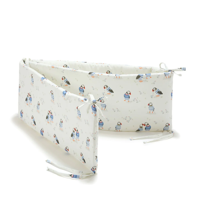 Bed Bumper Cotton PUFFIN