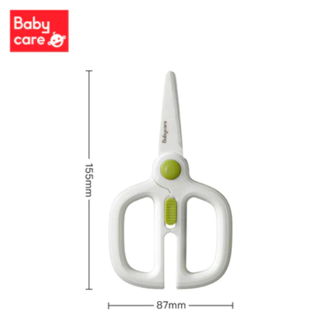 BC BABYCARE CERAMIC SCISSORS GREEN