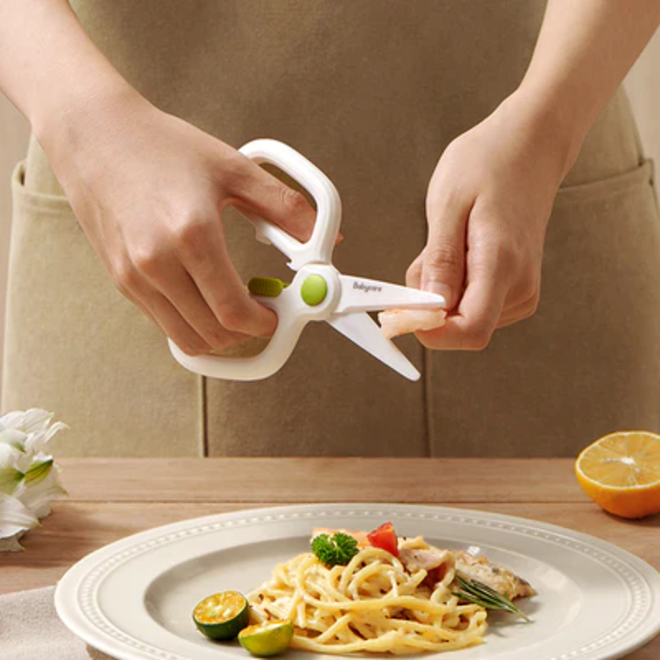 BC BABYCARE CERAMIC SCISSORS GREEN