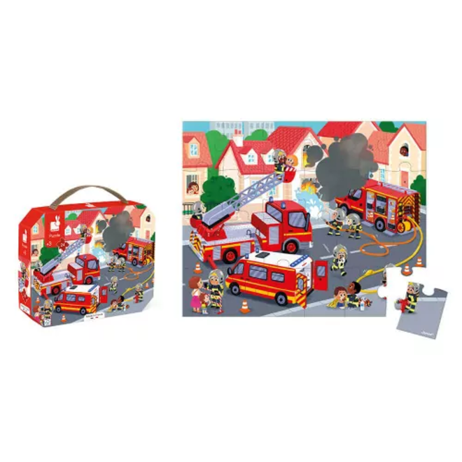 Janod Puzzle 24pcs FIREMEN