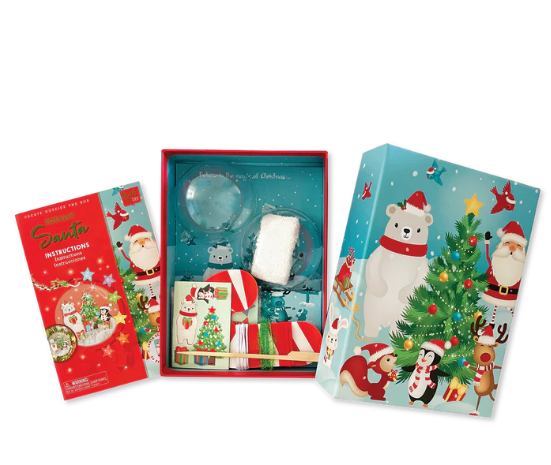 BOX CANDIY - TOTALLY SANTA -CHRISTMAS ORNAMENTS DIAMOND ART SET - Moda Kids