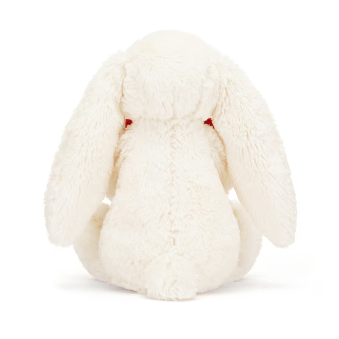 BASHFUL RED LOVE HEART BUNNY