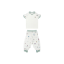 Short Sleeve Capri Shorts Play Set (Avocado Bamboo) - Oh Gnome