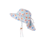 FlapJackKids - Sun Hat Neck Cape - Multi Dino