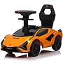Lamborghini SIAN Foot to Floor Push Pedal Ride On Car Baby Walker with Music and Lights, Licensed