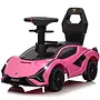 Lamborghini SIAN Foot to Floor Push Pedal Ride On Car Baby Walker with Music and Lights, Licensed