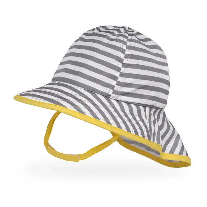 Infant SunSprout Hat Quarry Stripe