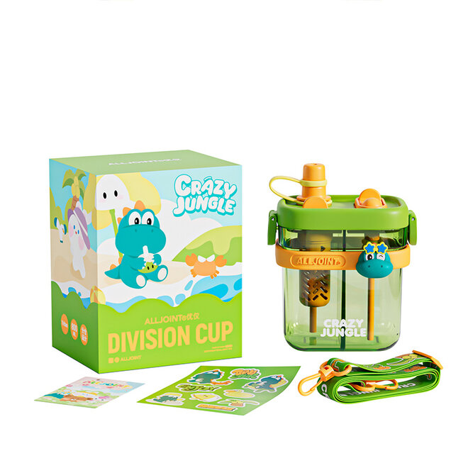 CRAZY JUNGLE DIVISION CUP GREEN DINO