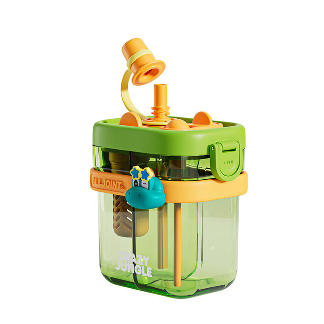 CRAZY JUNGLE DIVISION CUP GREEN DINO