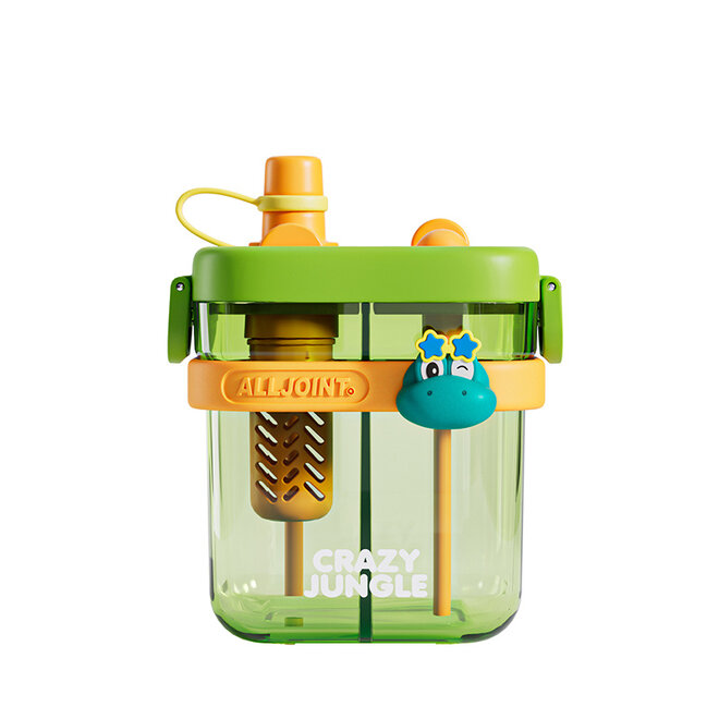 CRAZY JUNGLE DIVISION CUP GREEN DINO
