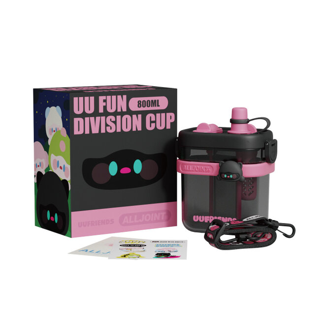 UU FUN DIVISION CUP BLACK PINK