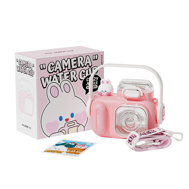 ALLJOINT CRAZY JUNGLE CAMERA CUP PINK BUNNY