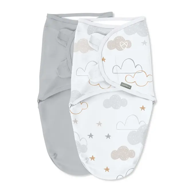 SwaddleMe - 2pk Original - Space+Clouds