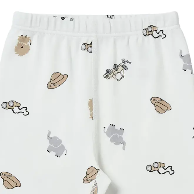Long Sleeve Two-Piece Pj Set (Organic Cotton) - Safawhee