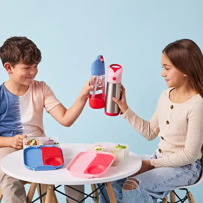 Bbox - Tritan Drink Bottle - 600ml - Flamingo Fizz