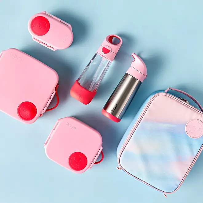 Bbox - Tritan Drink Bottle - 600ml - Flamingo Fizz