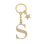 Keychain Letter Gold - S