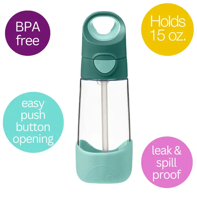 Bbox - Tritan Drink Bottle - 600ml - Emerald Forest