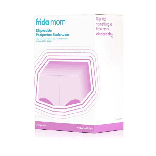 Frida Mom - Disposable Underwear Boyshort 8pk Petite