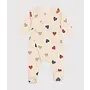 Babies' tricolour Heart Pattern Cotton Pyjamas