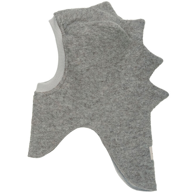 DINO Balaclava Triangles Wool Grey Melange