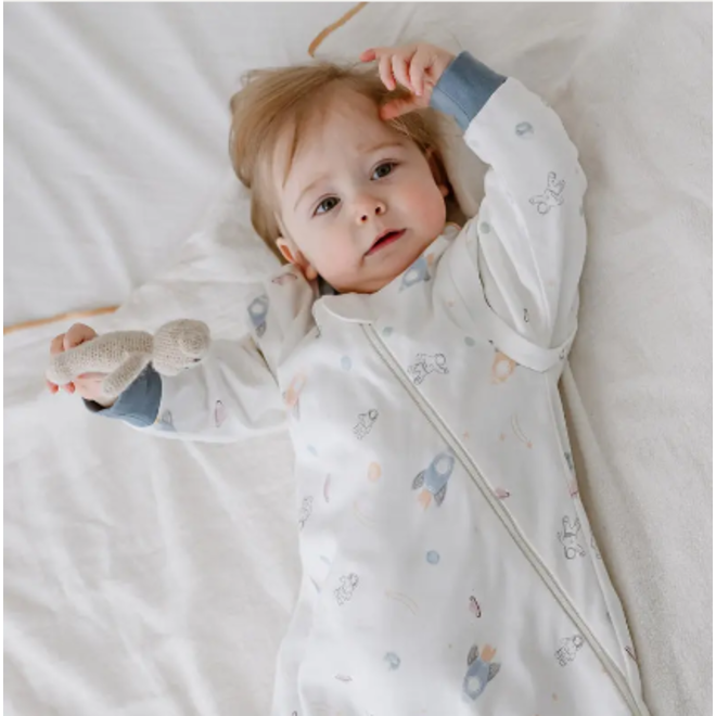 Removable Long Sleeve Sleep Bag -1.0 TOG Up and Away