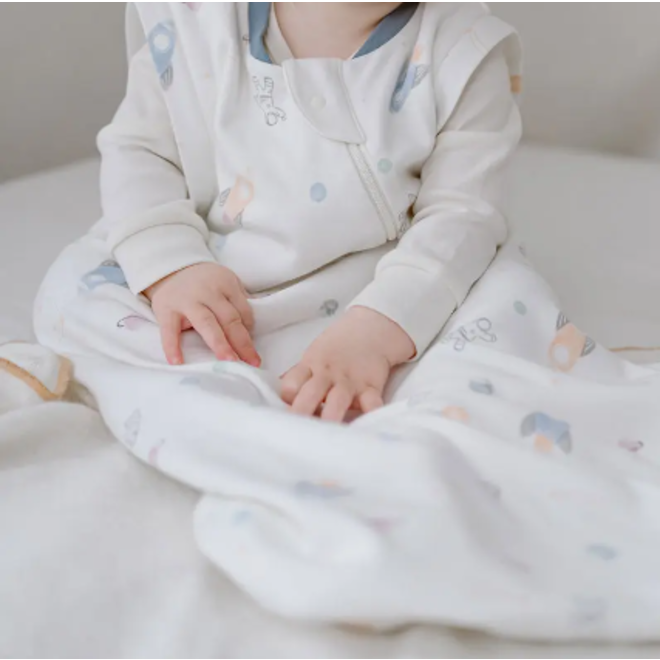 Removable Long Sleeve Sleep Bag -1.0 TOG Up and Away