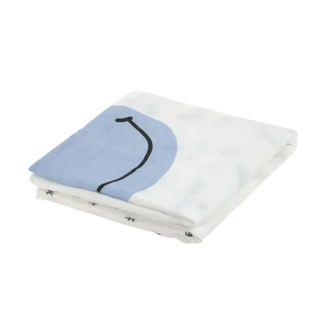 Lassig Heavenly soft Blanket Happy Rascals Smile 100*100cm