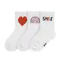 Lassig Little Gang Tennis Socks 3 pcs GOTS Smile
