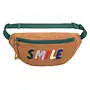 Lassig Little Gang Mini Bum Bag Cord Smile Camel